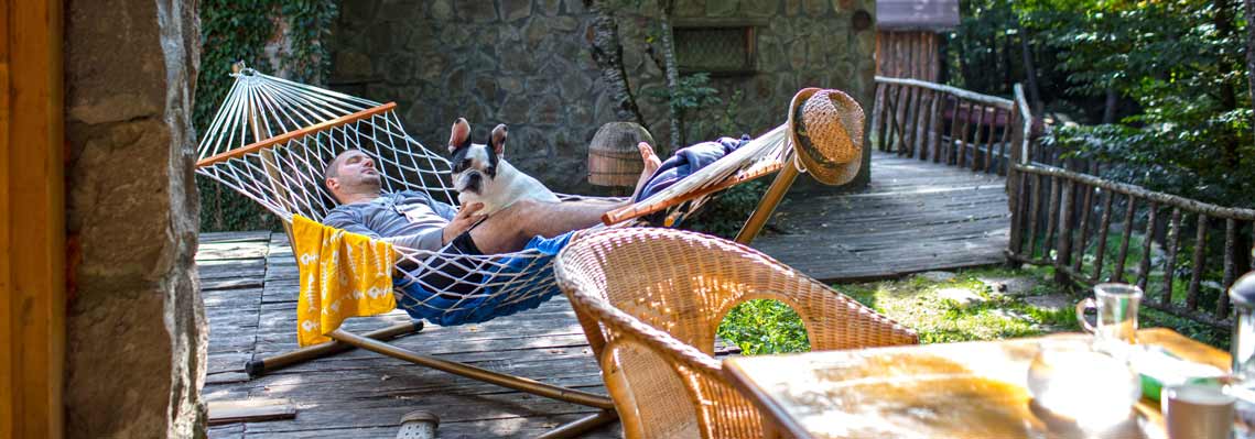 Hindiba Doğa Evi Bahçe Hamak Keyfi 